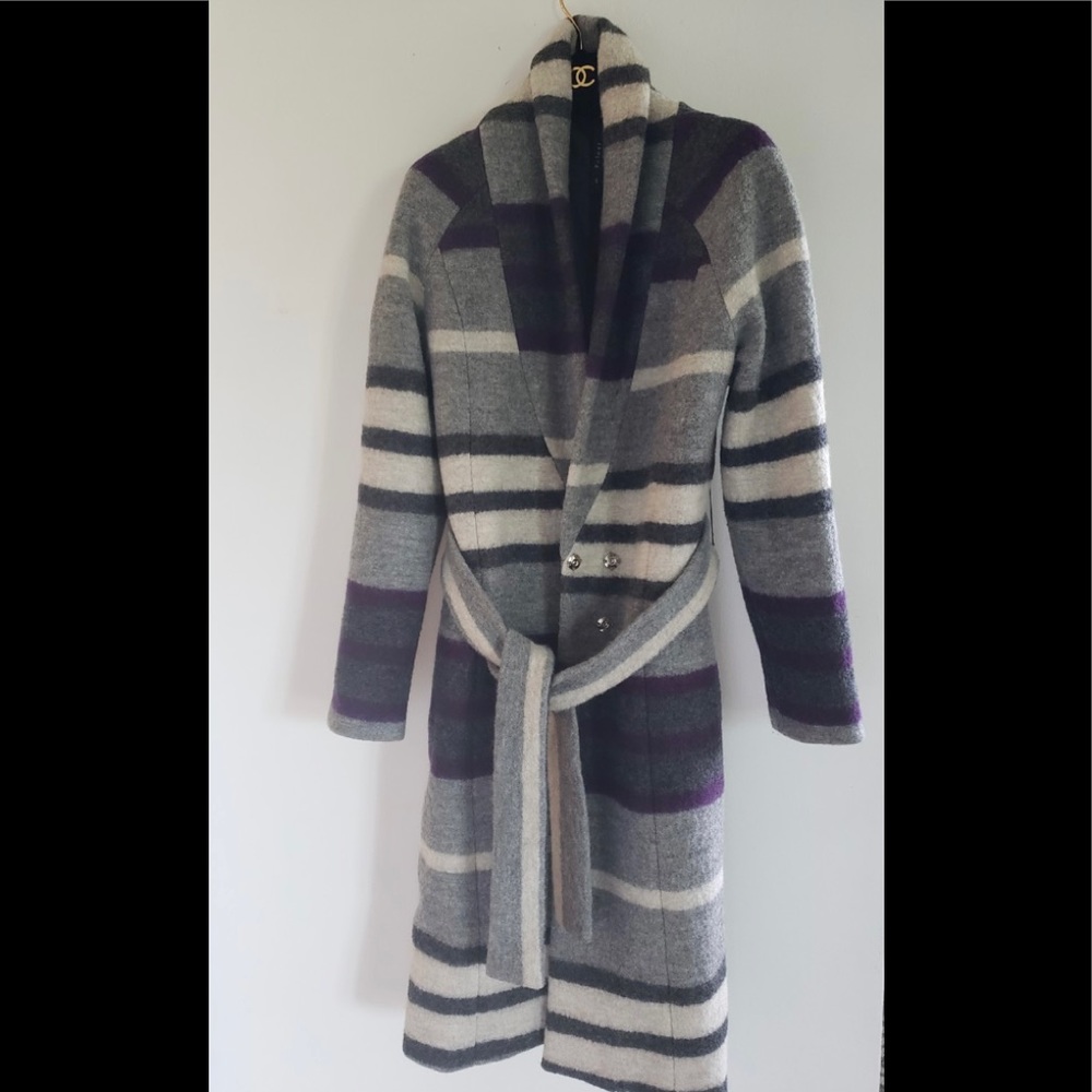 Pre owned Poleci knee length coat in excellent condition - Picture 3 of 8